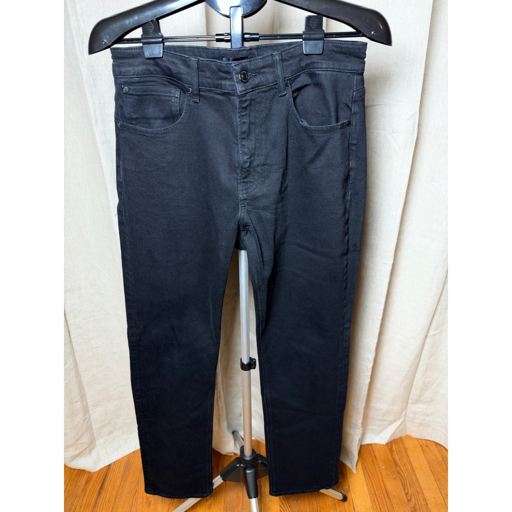 Quince Warren Men's 32x32 Black Relaxed Straight Jeans Organic Cotton NWOT